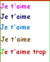 c la verité je t'aime de trop